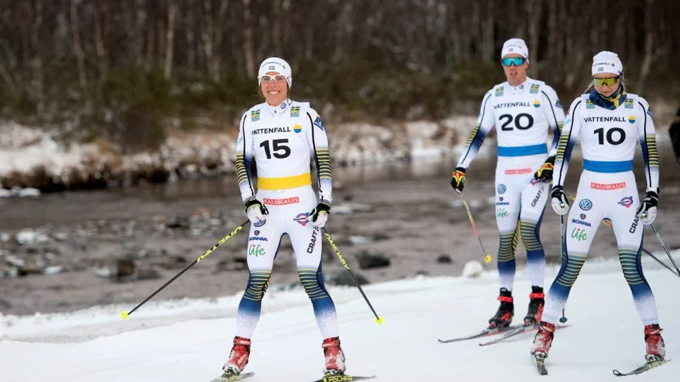 Charlotte Kalla är med till helgens världscuptävling på 10 kilometer.