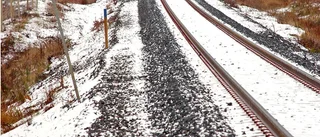 Kylan stoppar tågtrafik