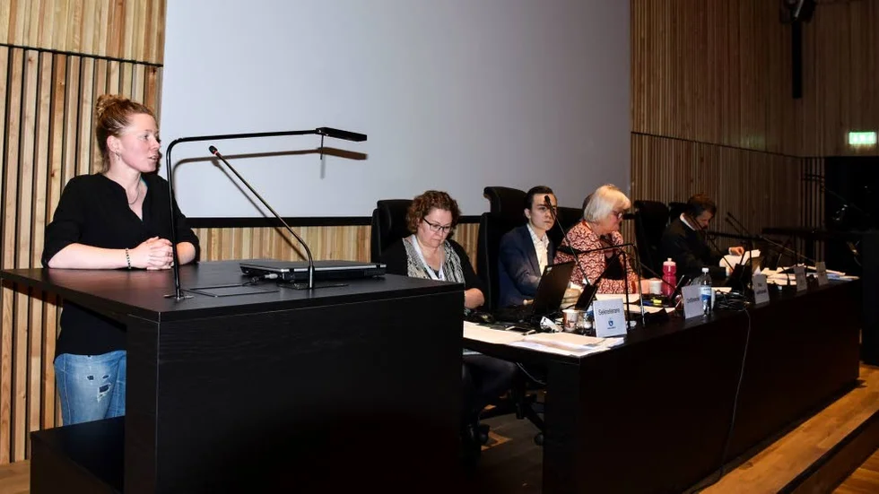 Christine Brännvall (FI) ville att kärnverksamheterna inom kultur skulle prioriteras framför en rullskidbana.