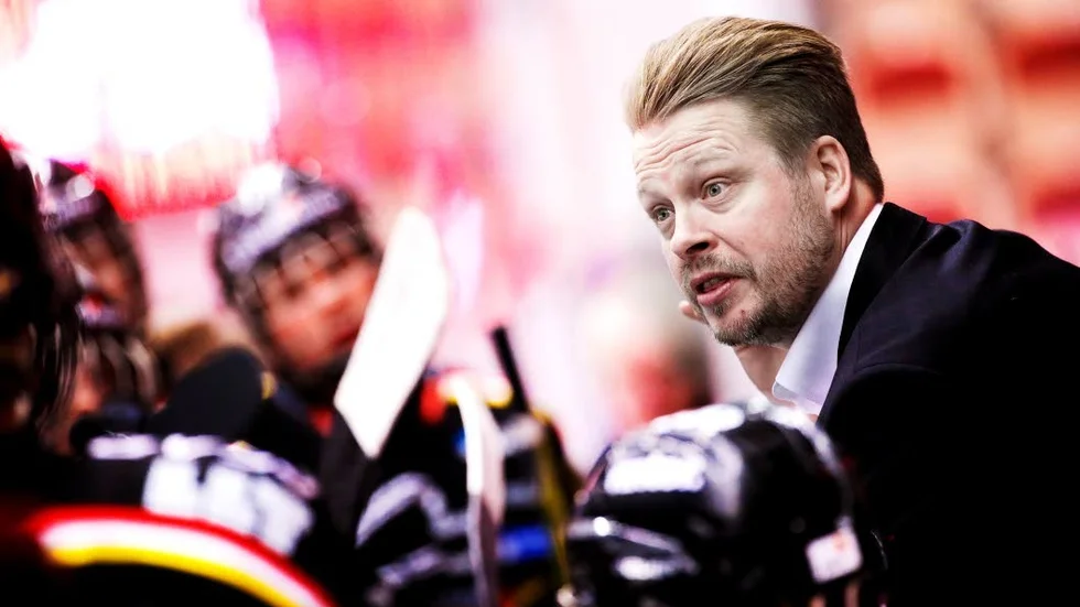 Luleås tränare Fredrik Glader.