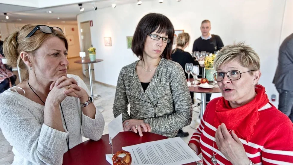 Britta Dahlén, Strömbackaskolan, Natalia Nilsson, hemtjänsten i Älvsbyn, och Gunilla Björkman, Lernia, ser många fördelar med ett vård- och omsorgscollege såväl lokalt som regionalt.
