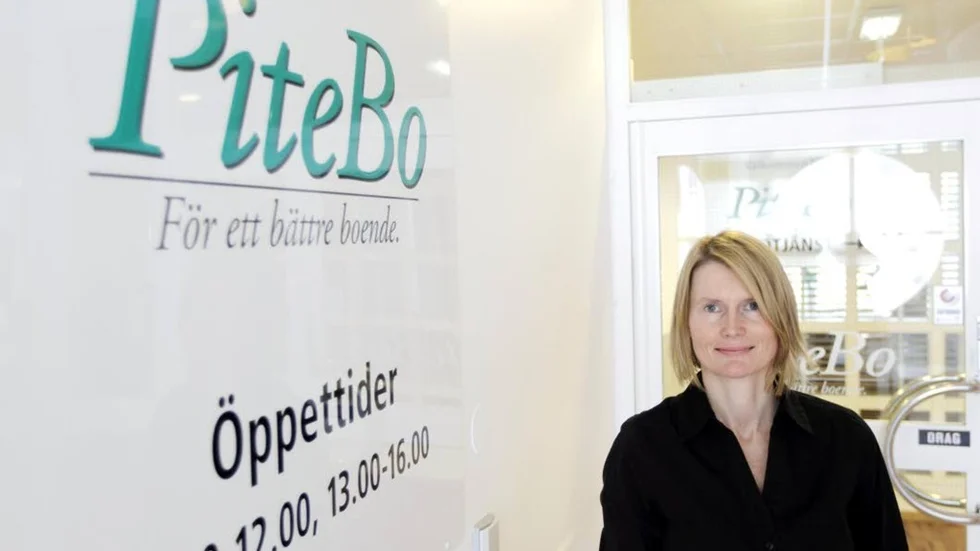 Maria Adlers, vd för kommunens helägda bostadsbolag Pitebo.