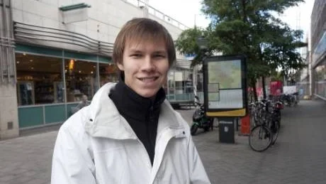 Sverigedemokraten Markus Wiechel från Norrköping är på väg att hamna i riksdagen sedan partikamraten William Petzäll tagit "timeout". Foto: Janne Forsby