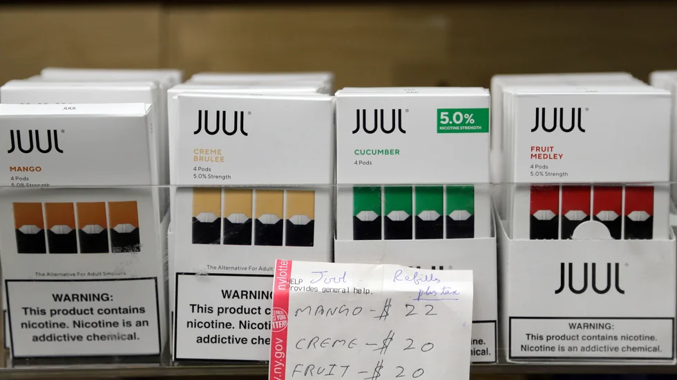 E-ciagerettbolaget Juul får böta 439 miljoner dollar. Arkivbild.