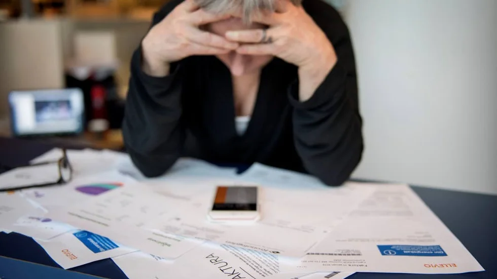 Antalet obetalda räkningar som skickas vidare till Kronofogden ökade markant första halvåret 2018. (Arkivbild)