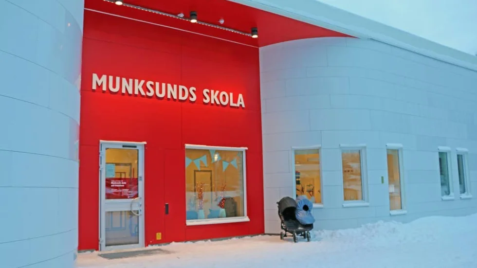 Munksunds skola blev billigare än budget.  (Arkivbild)