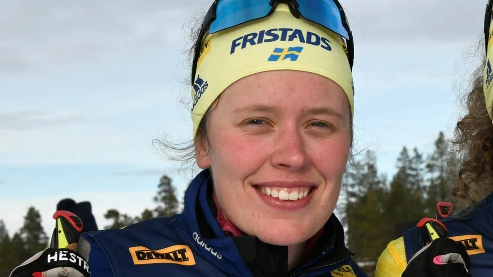 Elvira Öberg, Piteå, tog stafettbrons i JVM. (Arkivbild).