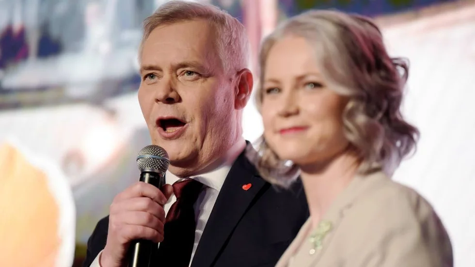Valvinnare. Trots riktigt trista siffror för partiet så vinner Socialdemokraterna det finska valet.