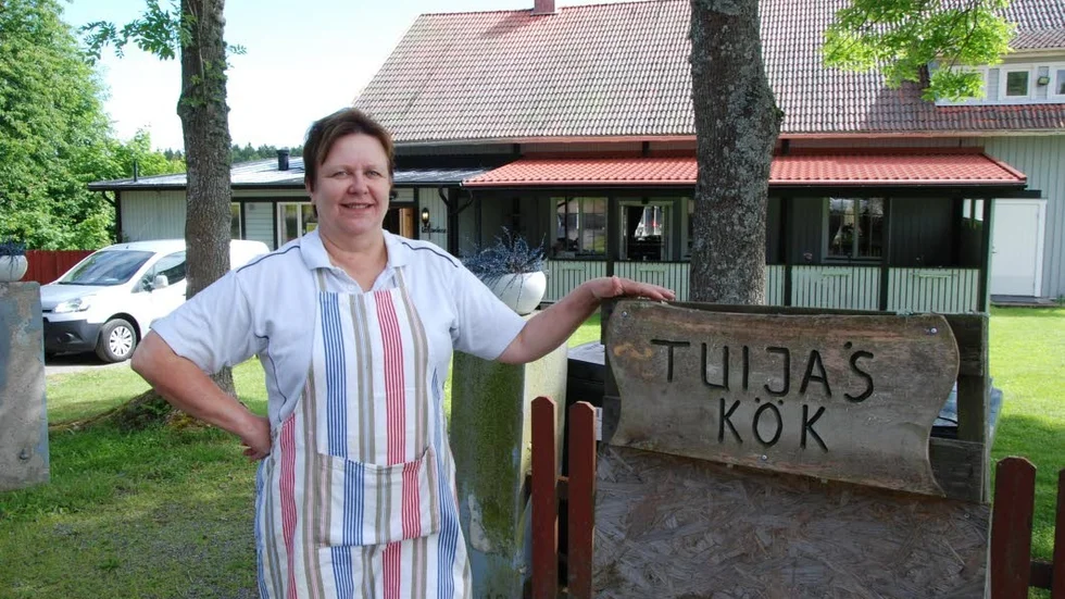 Säljer. Tuija Carlsson säljer sitt Tuijas kök men ser tillbaka på en härlig tid i Finspång.