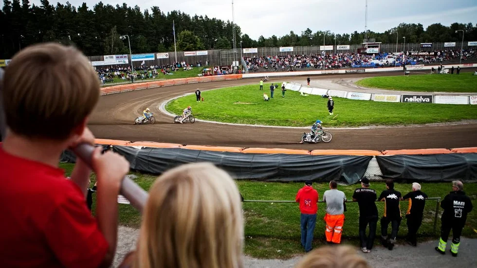 Arkivbild på Kråkvilan: Vargarnas hemmabana är en av Sveriges bästa banor då den kräver sin speedwayförare, enligt Sportens krönikör Andreas Ekström. 