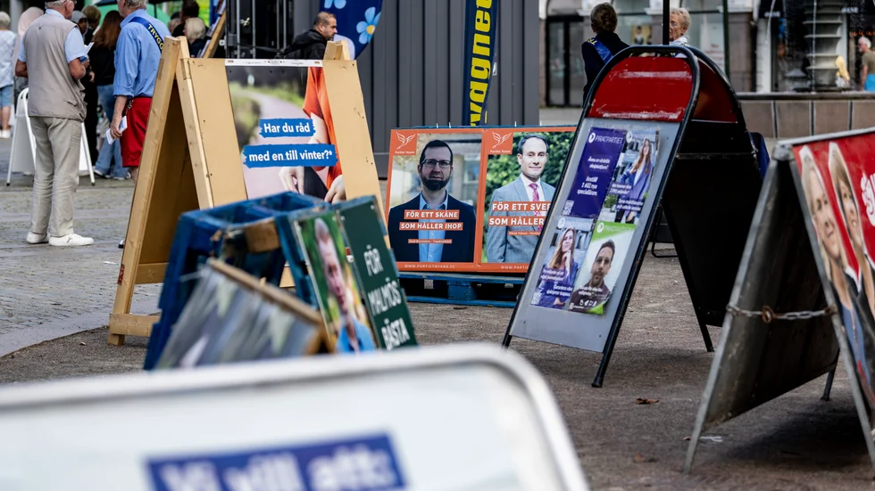 Engagemang. Valstugor är en av symbolerna för verkligt engagemang. Tyvärr får partierna allt svårare att bemanna dem för varje val. 