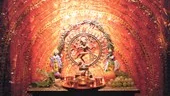 Gudinnan Vishnu i den hinduiska religionen.
FOTO: ANDREAS SKOGH