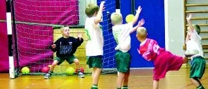 Glädjen att spela handboll