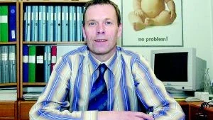 I går gjorde Lennart Thelberg sin första arbetsdag som tillförordnad vd på NÖK. 
FOTO: TITTI OLOVSSON