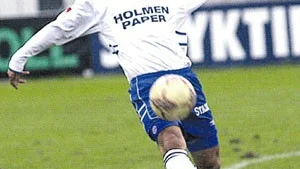 Dago Funes avgjorde matchen i går.