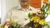 Roger Persson fick igår ta emot beskedet att han valts till årets företagare i Finspång.
FOTO: CHRISTINE LINDSTRÖM