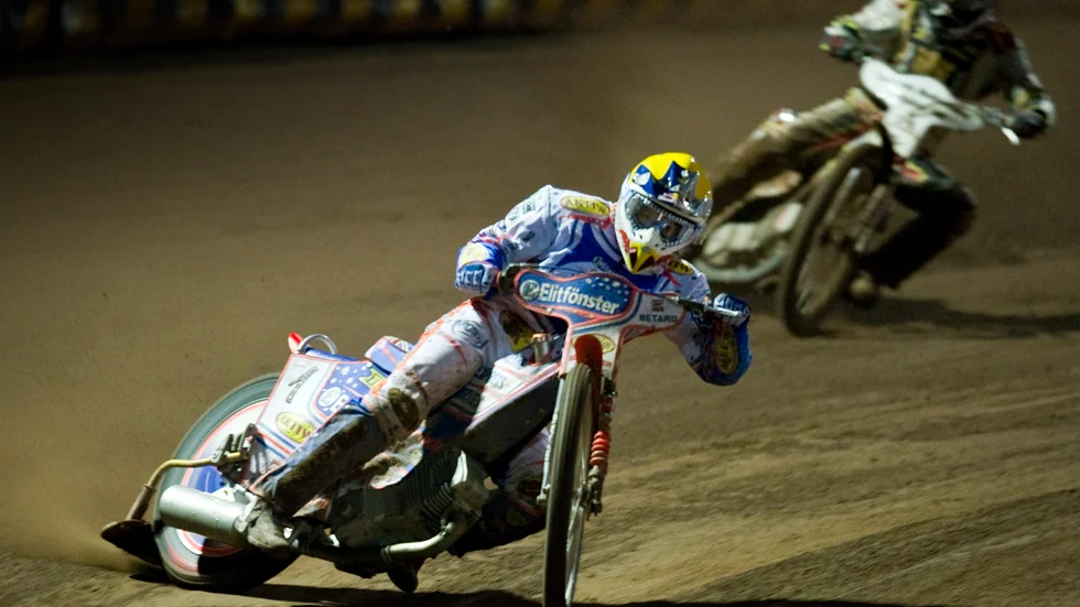 Det blev ingen SM-speedway varken i Gislaved eller i Eskilstuna på tisdagskvällen. Arkivbild.