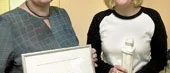 Skulpturer och akvareller 
på årets sista utställning