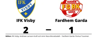 Segersviten sprack för Fardhem Garda mot IFK Visby