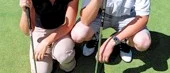 Karin och Filip siktar högt i Bankboken Cup