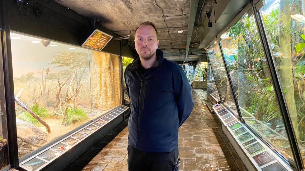 Rickard Sjödén, vd och ägare, Tropicarium