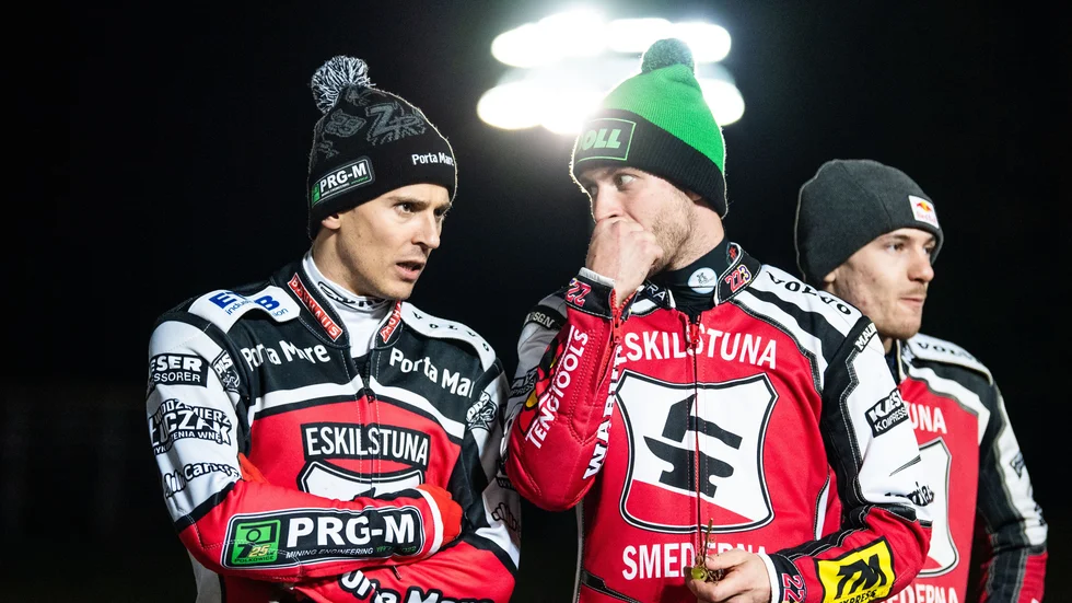 Kacper Woryna (i grön mössa) jagar revansch för finalförlusten mot Dackarna i fjol.