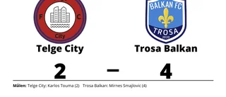 Trosa Balkan vann - efter Mirnes Smajlovics målkalas