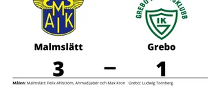 Malmslätt segrare hemma mot Grebo