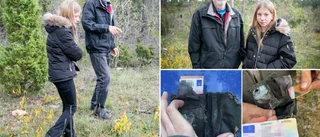 Novah och hennes morfar hittade Lars plånbok – tolv år efter att den försvann • ”Klart att jag blev förvånad”