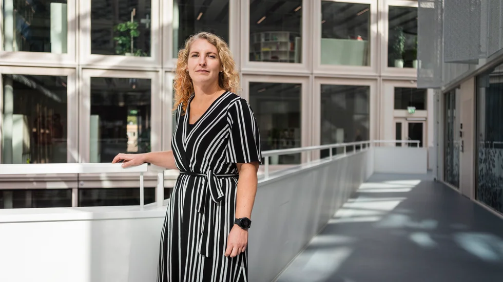 Sofie Blomgren, valsamordnare i Uppsala kommun. 