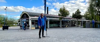 Så stor plats skulle guldhuset ta på Stortorget – politiker gick ut och mätte: "Vi ska inte bygga ett monument"