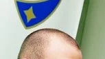 Tillbaka på Vångavallen. Det är ingen speciellt känsla för Patrik Svensson, numera IFK Norrköping-back. "Det är som vilken bortamatch som helst", säger han. 
Foto: Robert Svensson