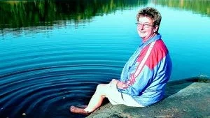 Här vid Näfssjön tillbringade Anitha Helgesson en stor del av sin friårsledighet för att njuta och för att i lugn och ro ladda batterierna.
Foto: Titti Olovsson (0122-131 75)
titti.olovsson@folkbladet.se