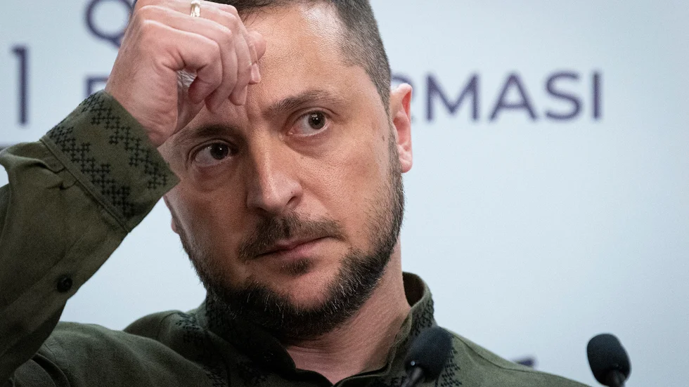 Ukrainas president Volodymyr Zelenskyj. Arkivbild.