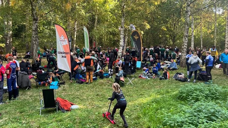 Svartåfejden lockade både många åskådare och deltagare under söndagen. 