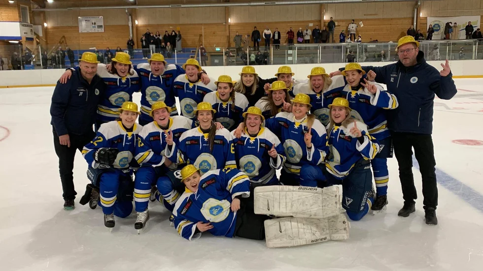 Irons damlag vann rekreationsserien division 1 östra i fjol.