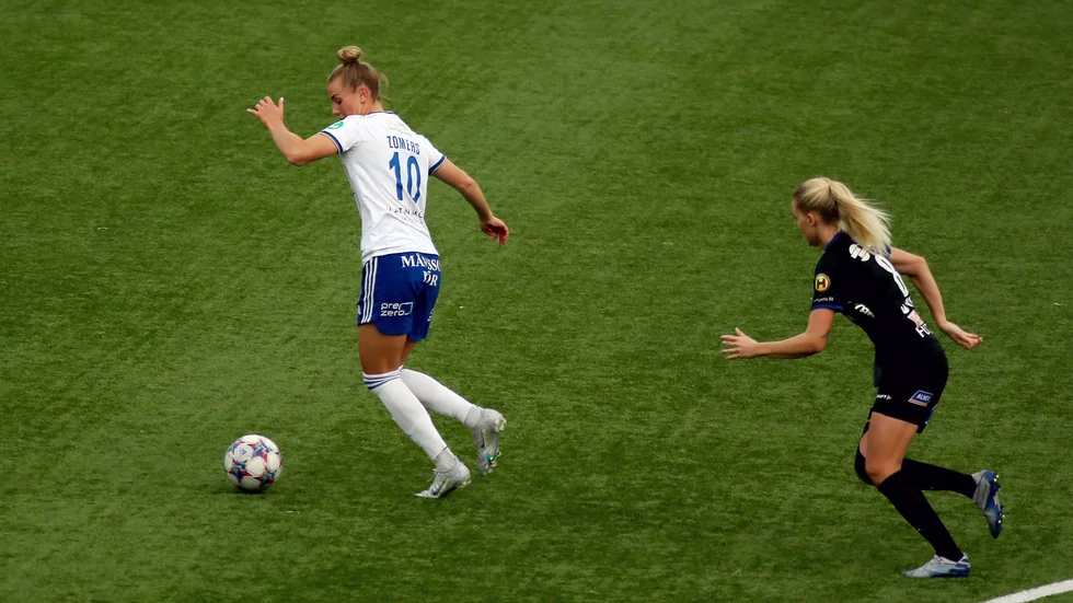 Dilja Zomers var bra i IFK mot Växjö.
