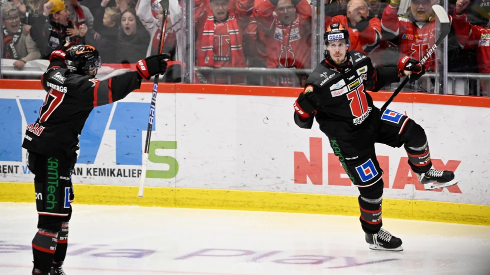 Emil Larsson gjorde mål för Örebro. Arkivbild.