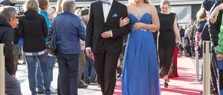 Fest när studenterna gick på bal