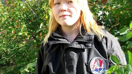 OROAD. Therese Stenström är en av de elever som drabbats av schemakrisen vid gymnasieskolan i Gällivare. Nästa år planerar hon att studera i Arvidsjaur. Frågan är om hon hinner läsa in de studietimmar hon förlorat på grund av uteblivna lektioner. Foto: Kenth Bergmark