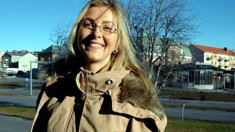 ORDFÖRANDE PÅ BESÖK. Karin Mattsson, riksidrottsförbundets ordförande, besökte Kiruna i går.