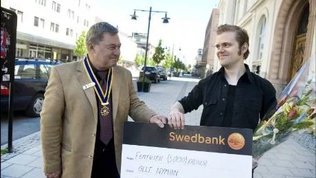 prisutdelning till musiker
Foto: Petra Isaksson