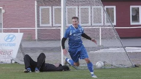 Jens Nilsson gjorde segermålet när Arvidsjaur vann.