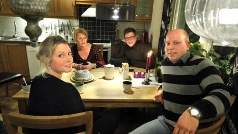 Jennie Pettersson, Siw Öhman, Crister Eriksson och Hans Olofsson, summerar en rolig medverkan i det populära TV-programmet "Halv åtta hos mig". (Arkivbild)
