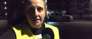 "Det är en omfattande avstängning kring skolområdet" • UNT:s reporter rapporterade direkt från platsen