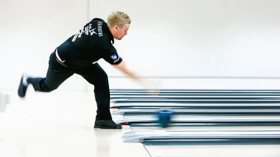 Matchbäst. Christer Englund visade att formen är bra inför avslutningen i Göteborg.