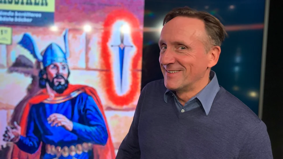 Göran Everdahl, berättar inlevelsefullt om sin första kontakt med William Shakespeare. Ett seriemagasin med det blodiga dramat "Macbeth".