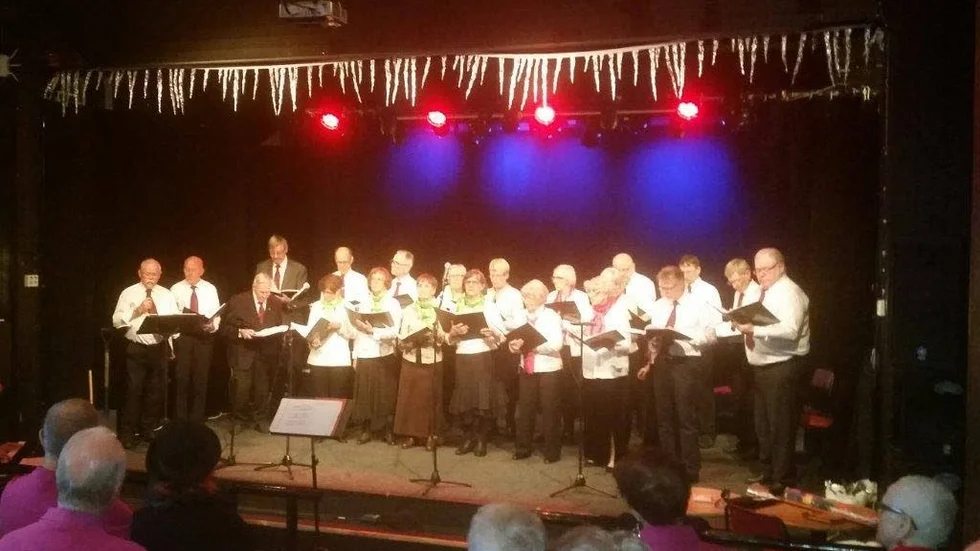 Fullsatt. Var det vid Åkerbärets konsert.