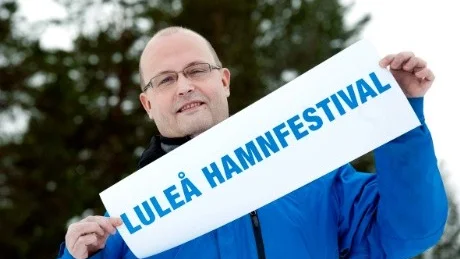 Han vann namntävlingen på nya "kalaset". Den ska heta Luleå Hamnfestival.