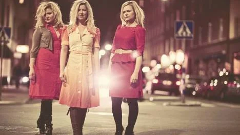 Linda Ström, Frida Öhrn och Charlotte Centervall, det vill säga Cookies ´n´ beans.